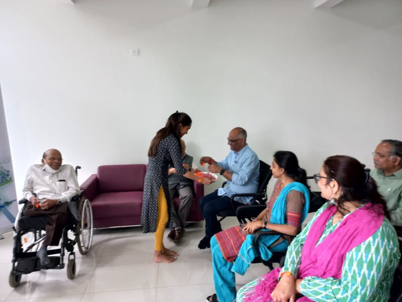 Raksha Bandhan Celebration Atchanakya University - Chanakya University