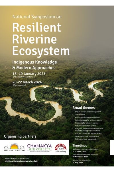 National Symposium on Resilient Riverine Ecosystem: Indigenous Knowledge & Modern Approaches