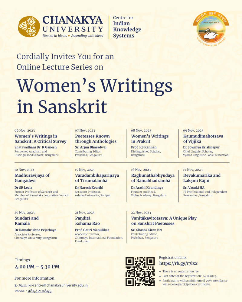 Women’s Writings in Sanskrit