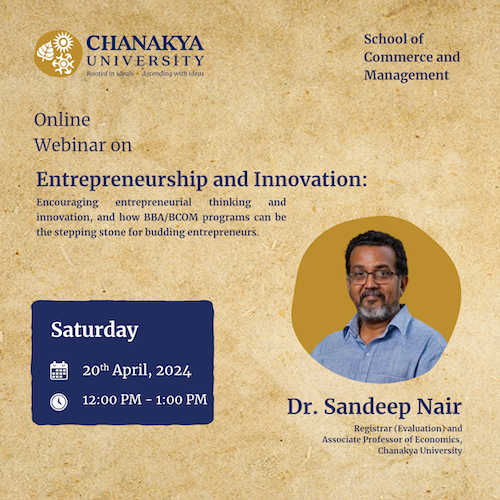 Entrepreneurship and Innovation: