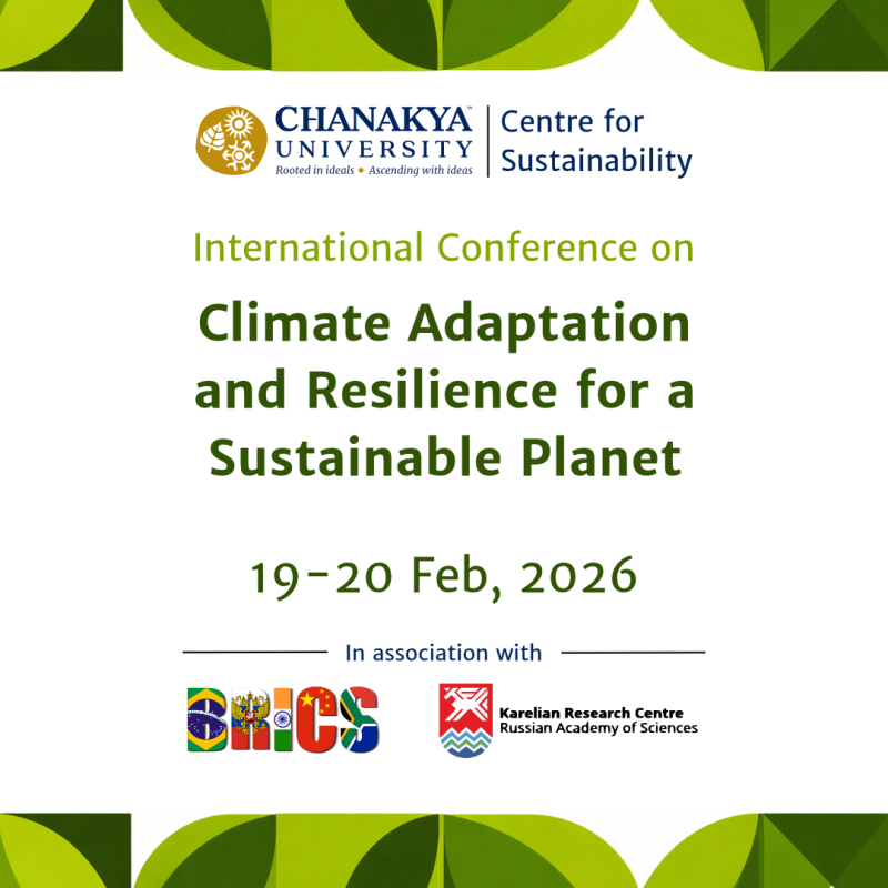 International Conference on Climate Adaptation and Resilience for a Sustainable Planet