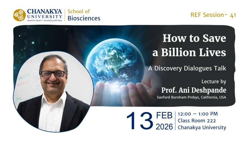 How to Save a Billion Lives  A Discovery Dialogues Talk  Lecture by Prof. Ani Deshpande