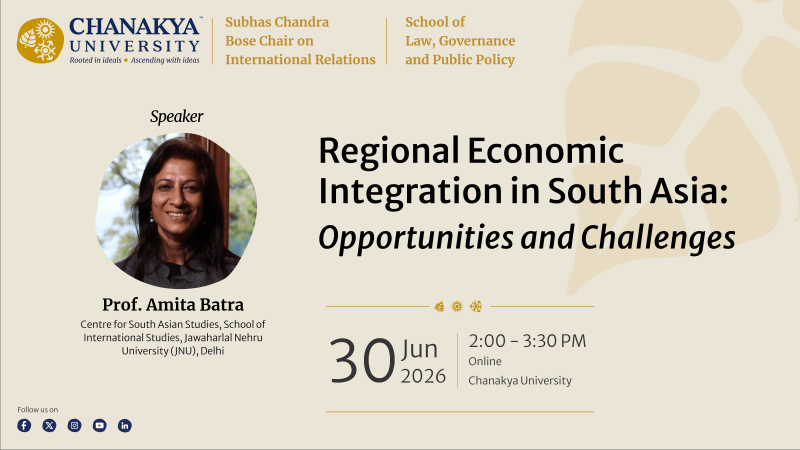 A Report on Regional Economic Integration in South Asia: Opportunities and Challenges